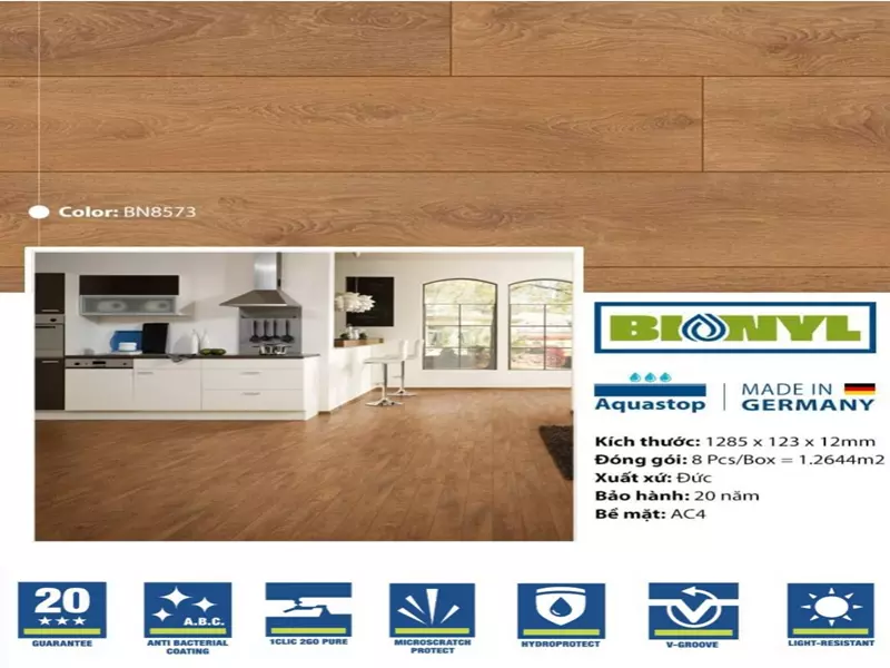 San go binyl 12mm ban nho bn8573