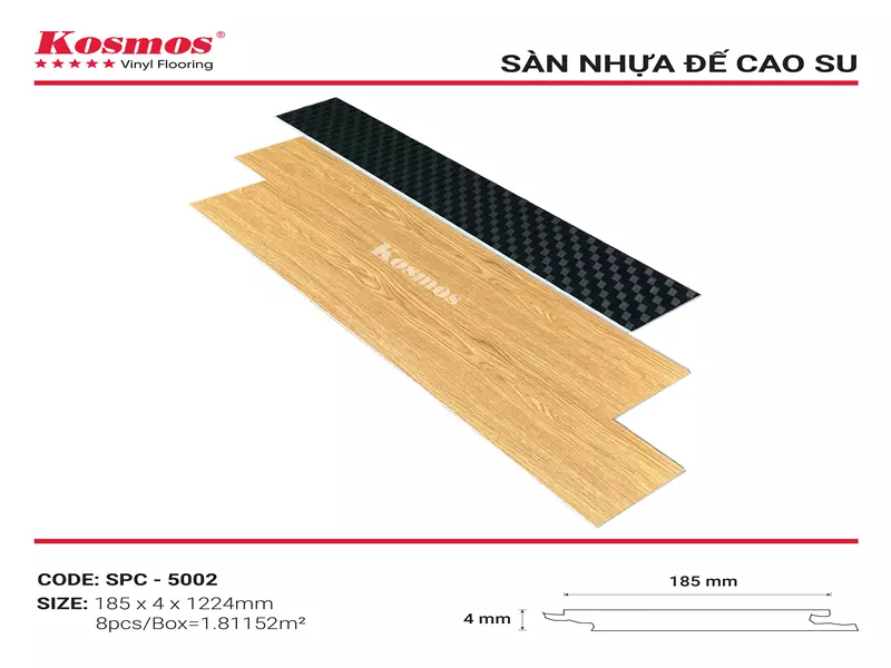 San nhua can tho kosmos 4mm spc5002
