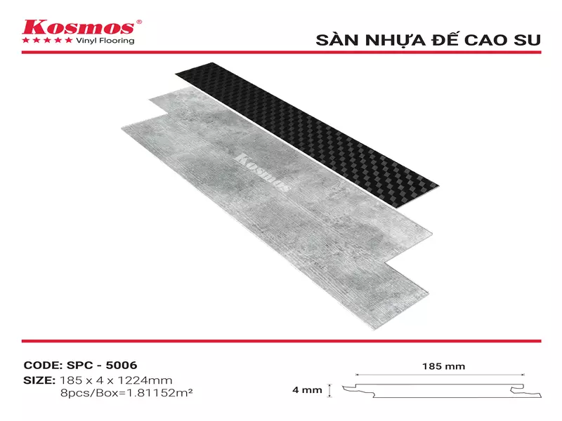 San nhua can tho kosmos 4mm spc5006